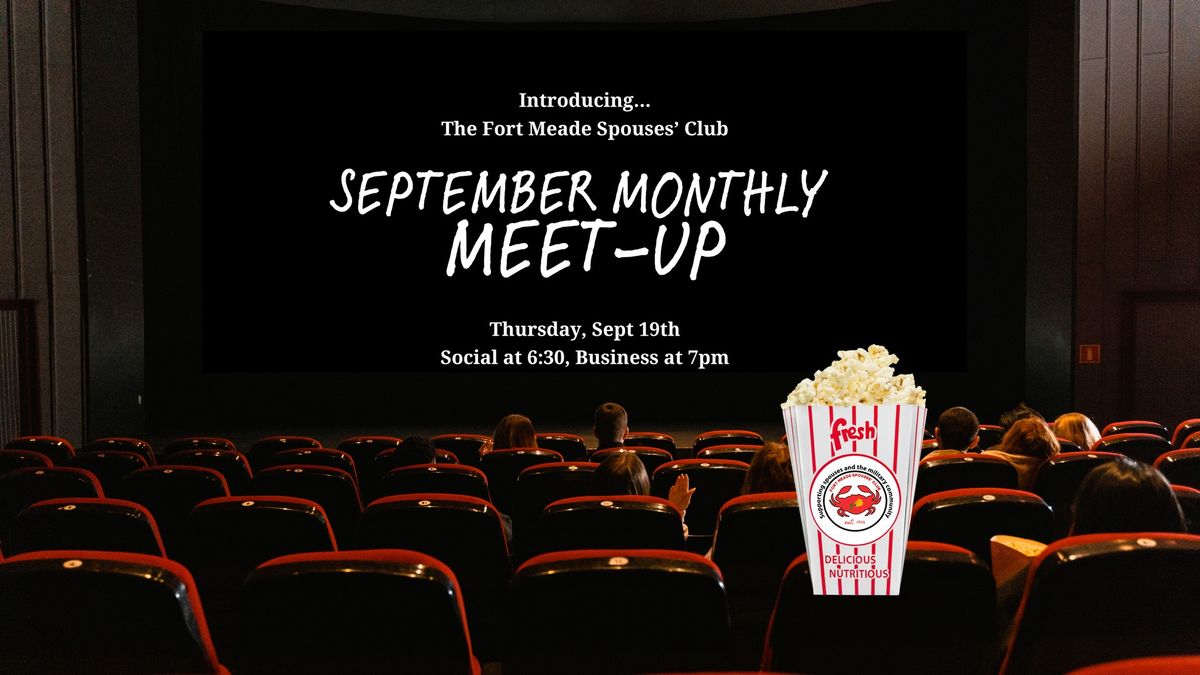 September Monthly Meet-Up