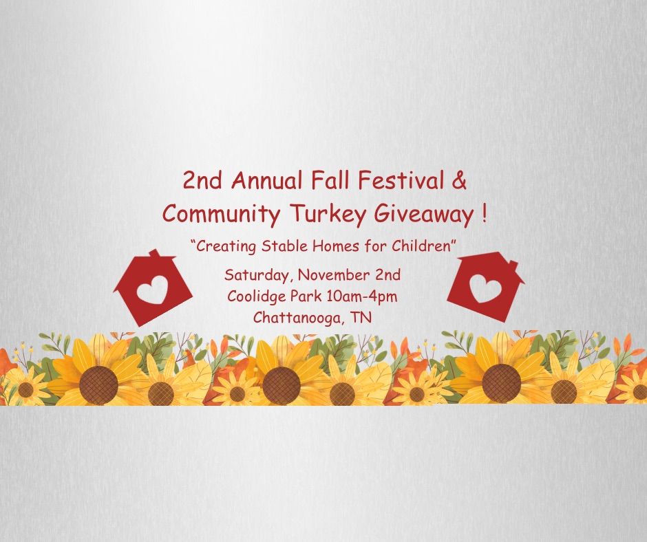 2nd Annual Fall Festival & Community Turkey Giveaway 