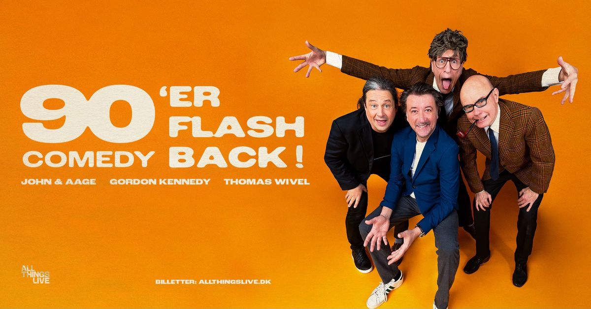 90'er Comedy Flashback - Live 2025 - Horsens, Ny Teater