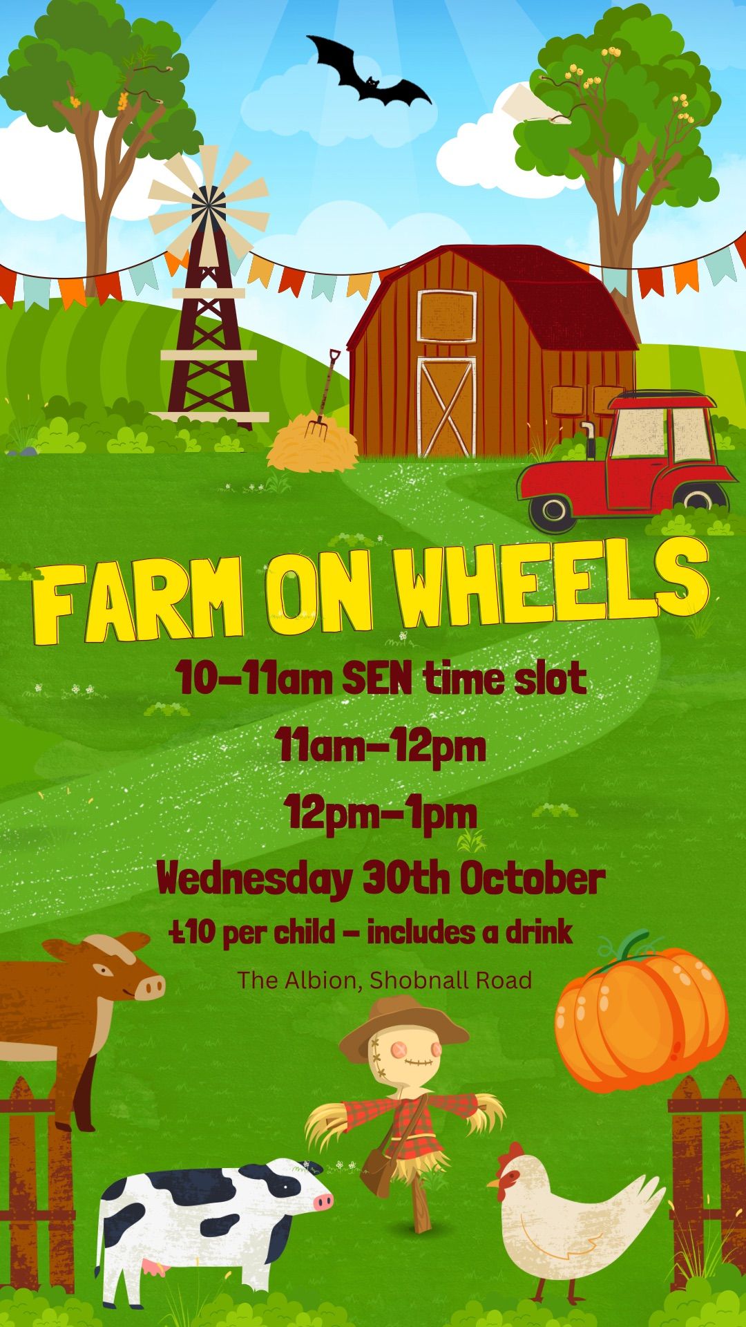 Farm on Wheels October Half Term