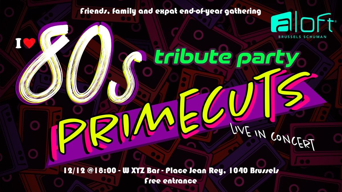 End-of-year gathering, 80s tribute party with the PRIMECUTS