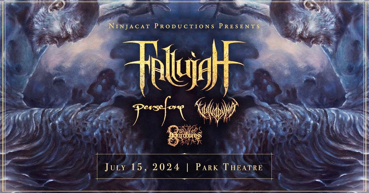 Fallujah - The Flesh Prevails 10th Anniversary tour