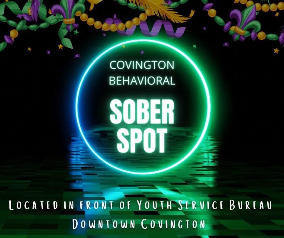 Sober Spot at Krewe of Bogue Falaya Parade