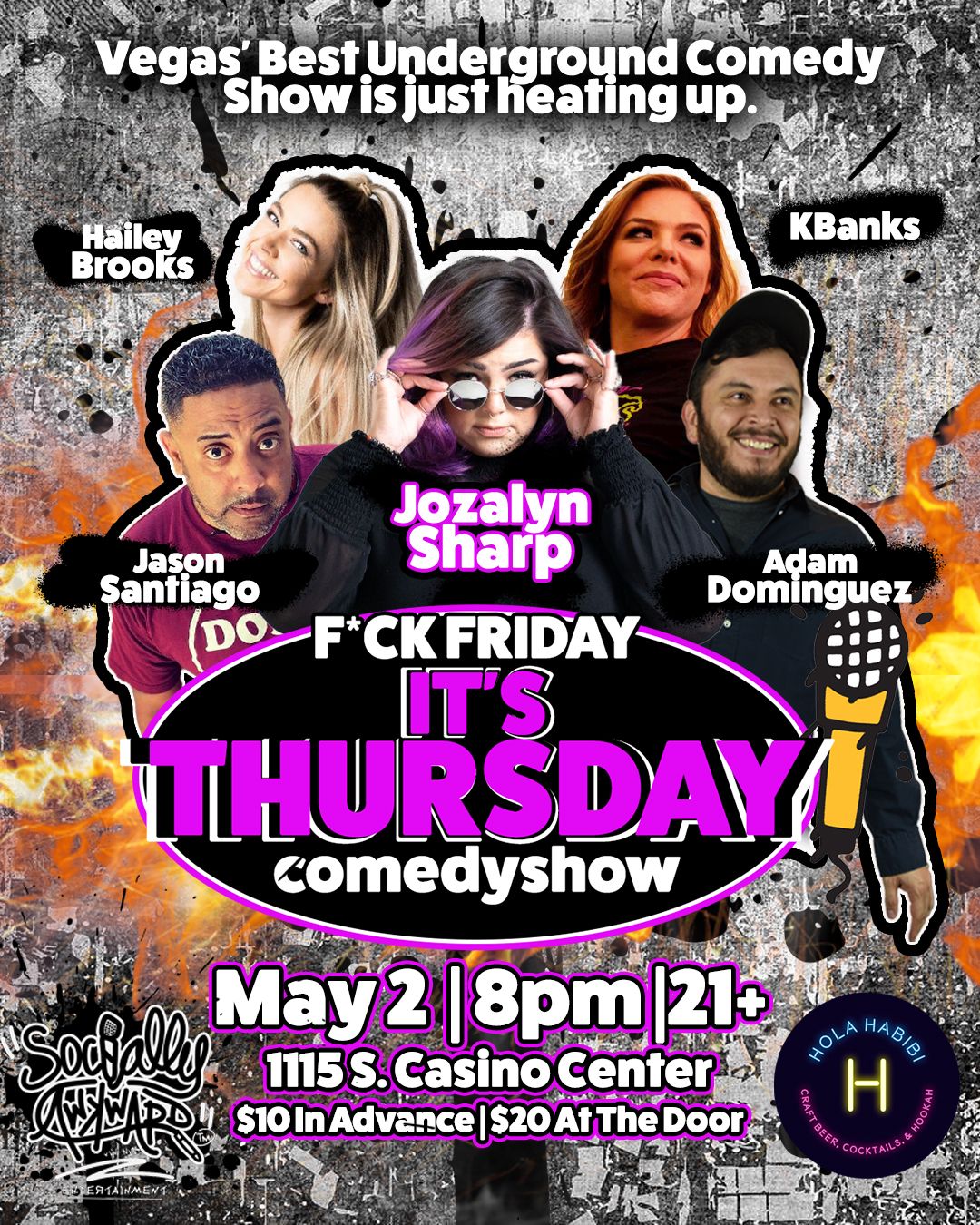 F*ck Friday It's Thursday! ComedyShow