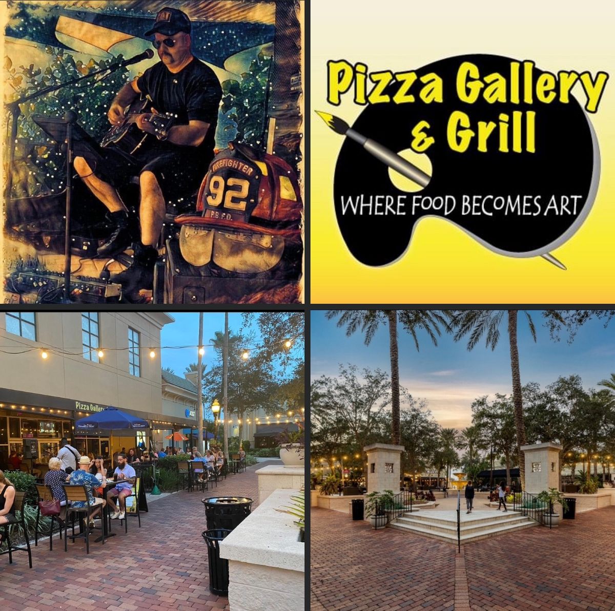 Lee Zalnoski live @ The Avenues Viera Pizza Gallery Jan 11th 6-9pm