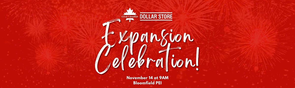 Bloomfield PEI Expansion Celebration!