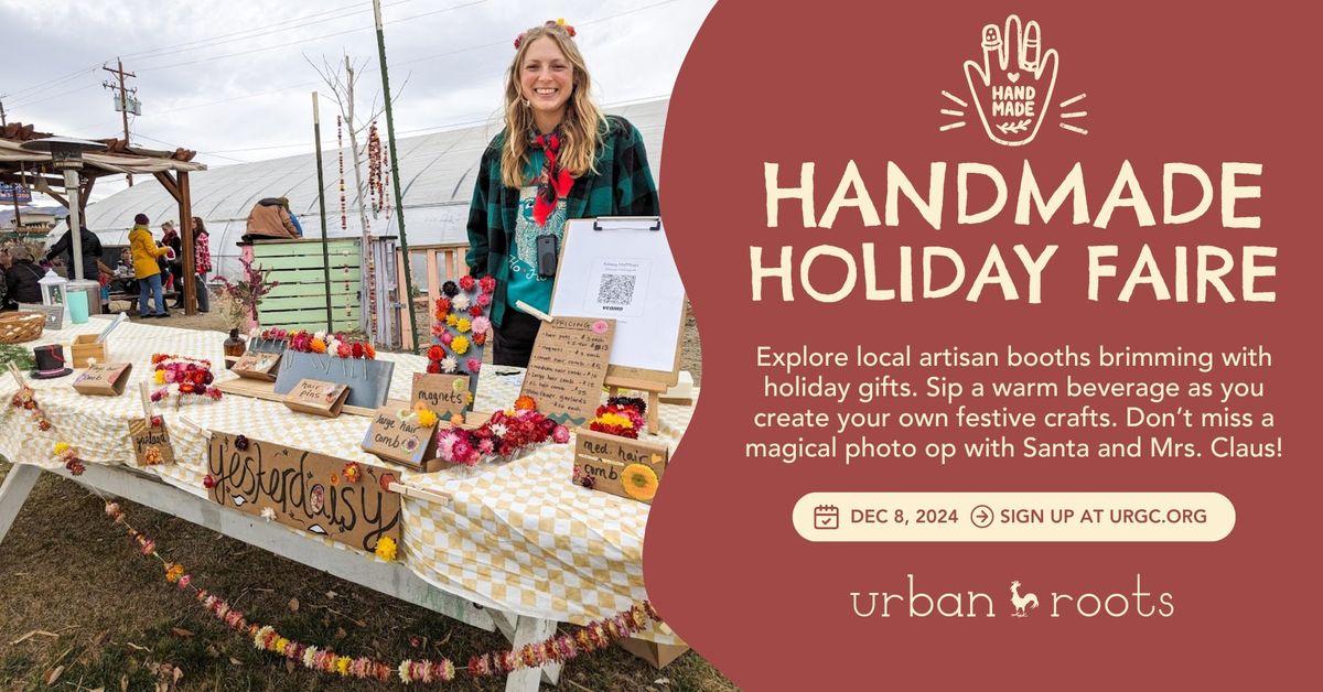 Handmade Holiday Faire (FREE)