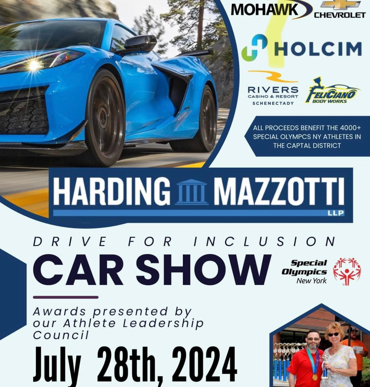 Harding & Mazzotti Drive for Inclusion Car Show