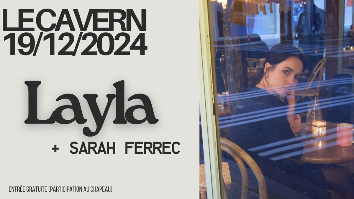 Layla + Sarah Ferrec @LeCavern, Paris