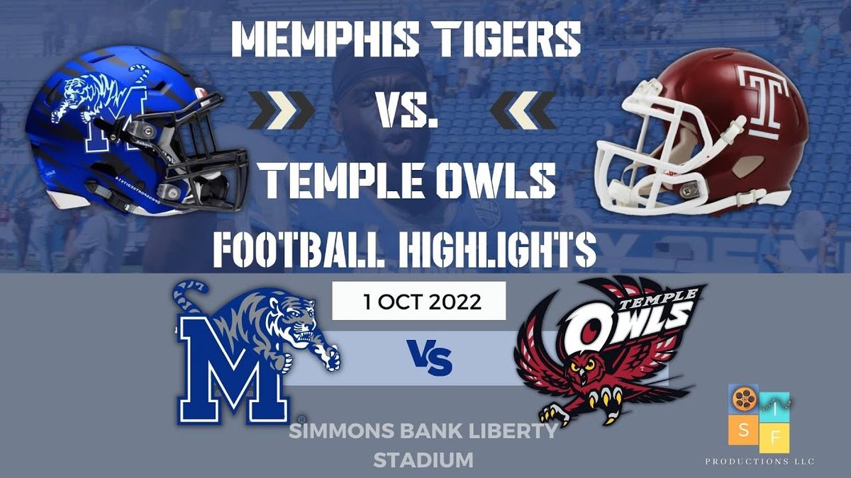 Memphis Tigers vs. Temple Owls