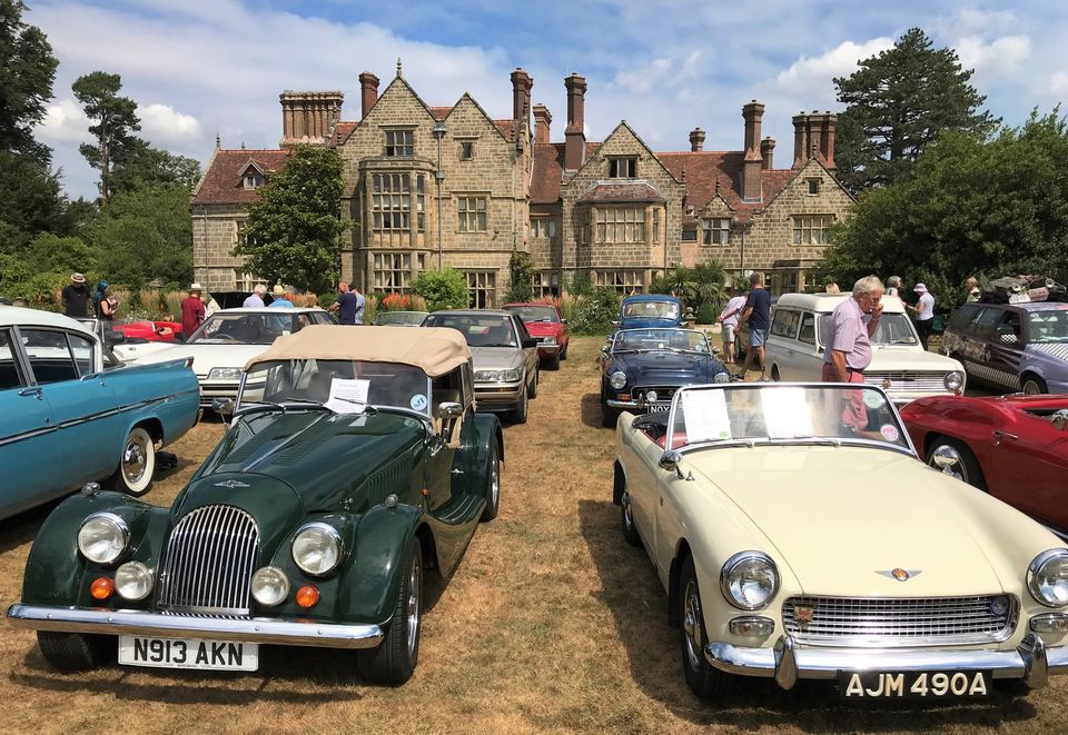 Southern Classics Society Car Show, Borde Hill Garden, Crawley, 25