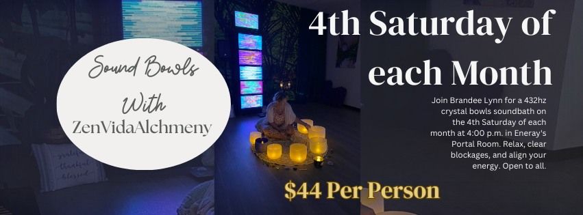 Sound Bath with Zen Vida Alchemy