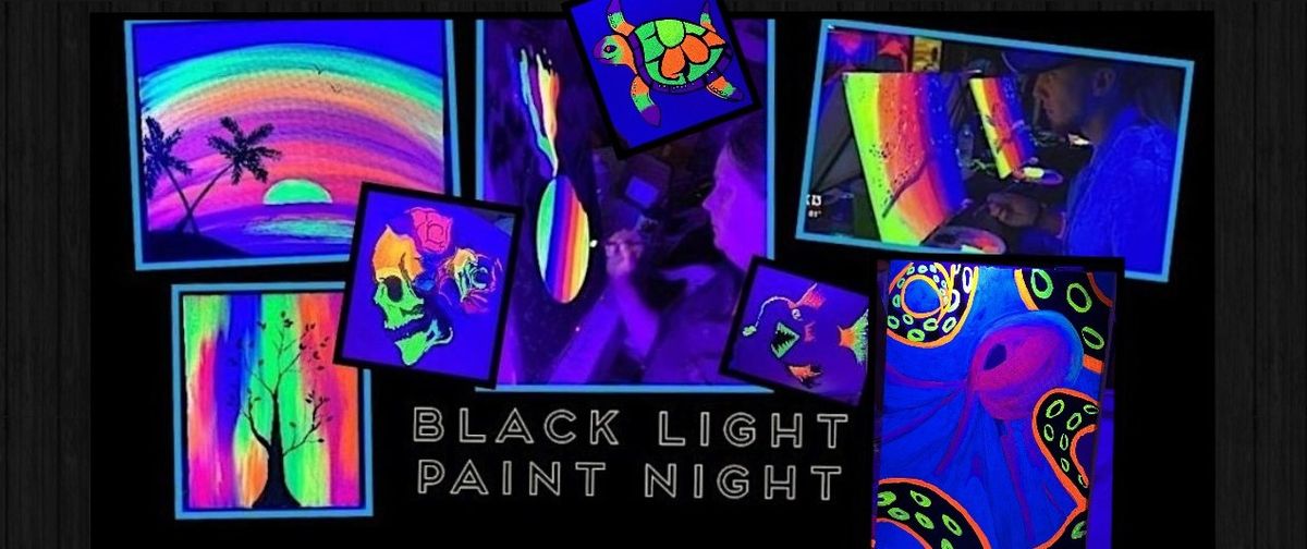 Black Light Paint Night!