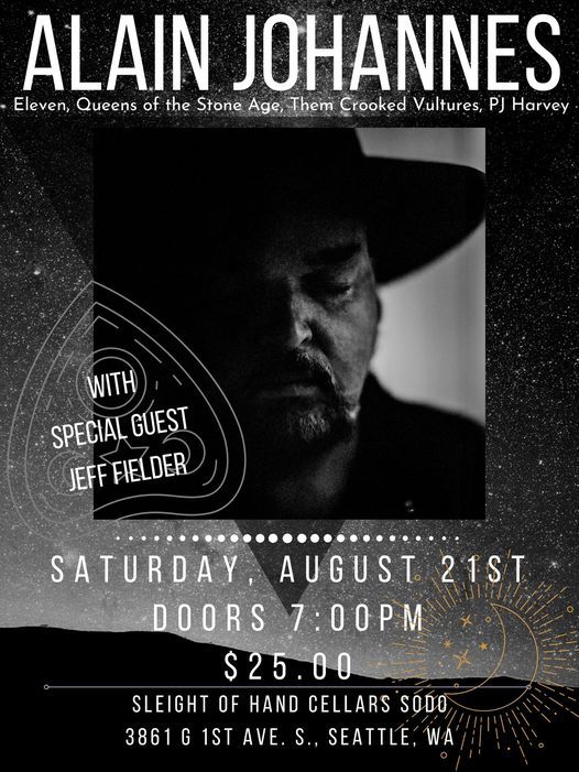 An evening with Alain Johannes and special guest Jeff Fielder