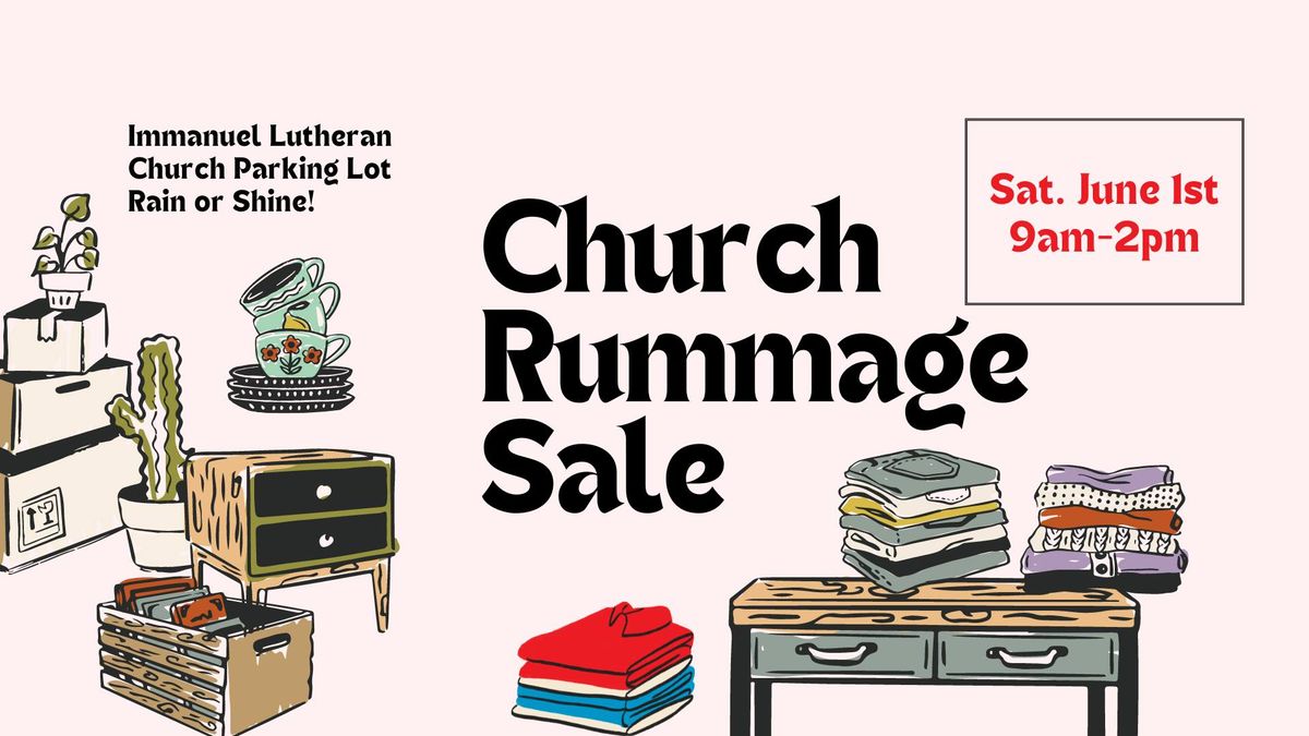 Immanuel Lutheran Rummage Sale