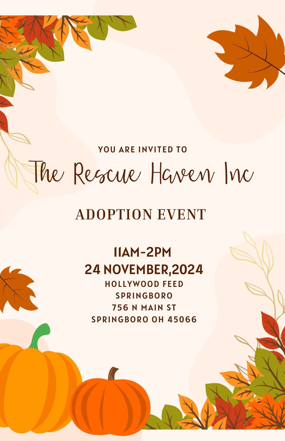 Adoption Event - Hollywood Feed 