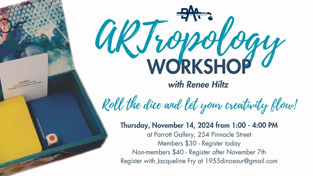 Artropology  Workshop with Renee Hiltz