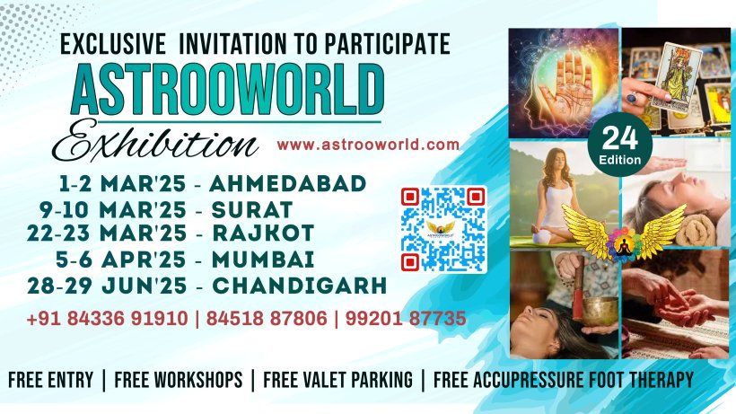 ASTROOWORLD 2025 - India's Biggest Astrology, Holistic Healing & Wellness Exhibition