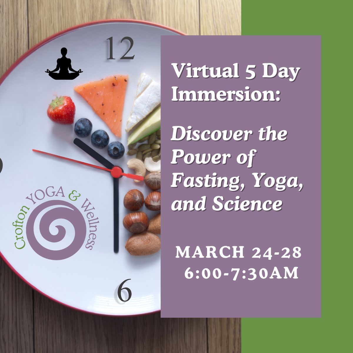 Fasting Yoga & Science: Spring 2025 TRAVEL Lean-n-Light 5 Day Immersion