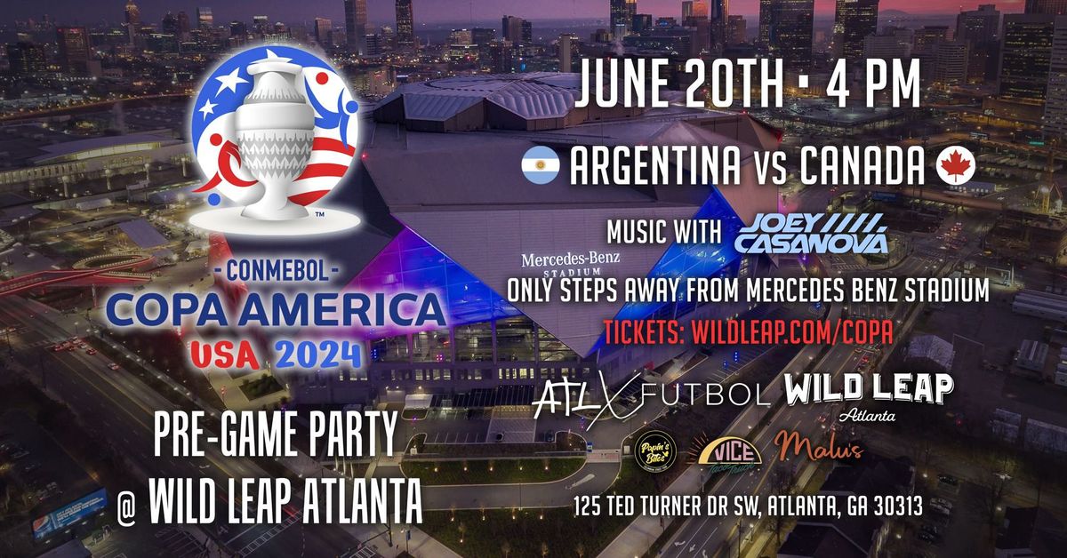Copa America Pre-Party at Wild Leap Atlanta!