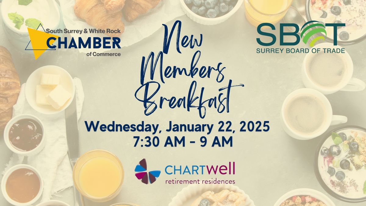 January 2025 New Members Breakfast