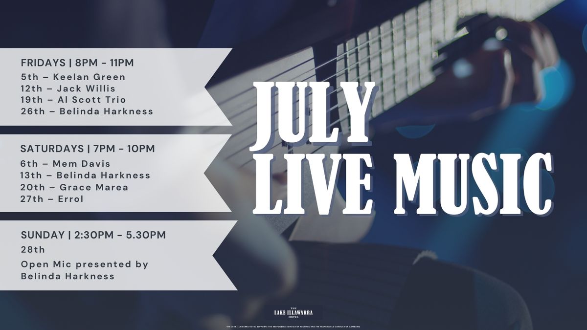 Live Music in July