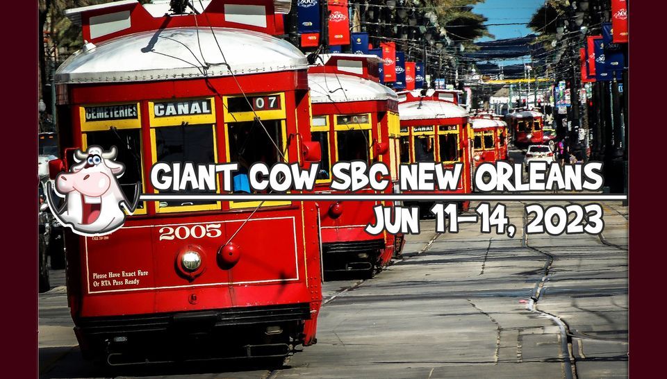 Giant Cow SBC New Orleans 2023, New Orleans Ernest N. Morial Convention