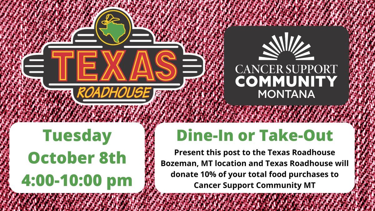 PNKBZN: Texas Roadhouse Donation Night