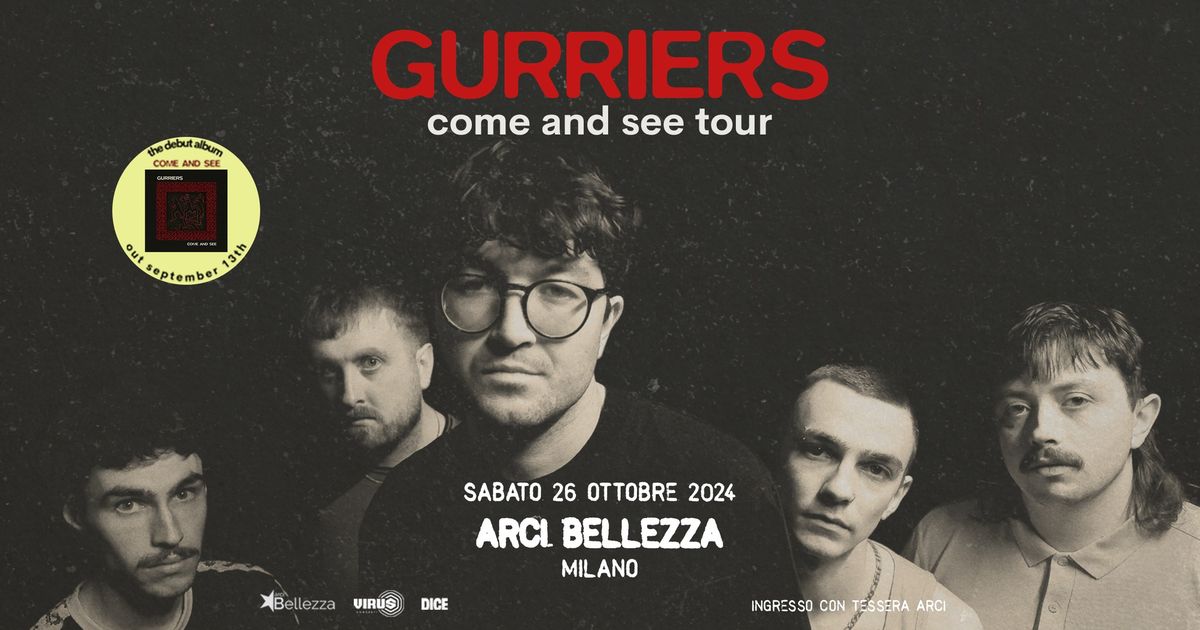 GURRIERS | Milano, Arci Bellezza