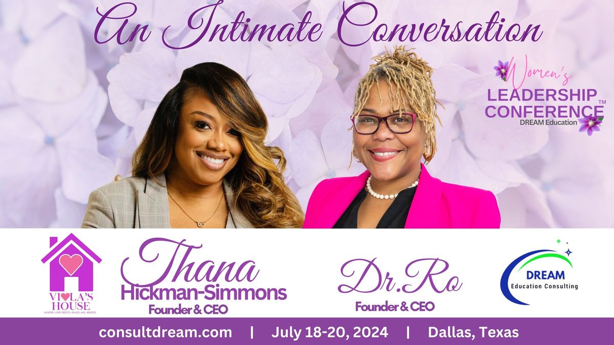 An Intimate Conversation with Dr. Ro and Thana Hickman-Simmons