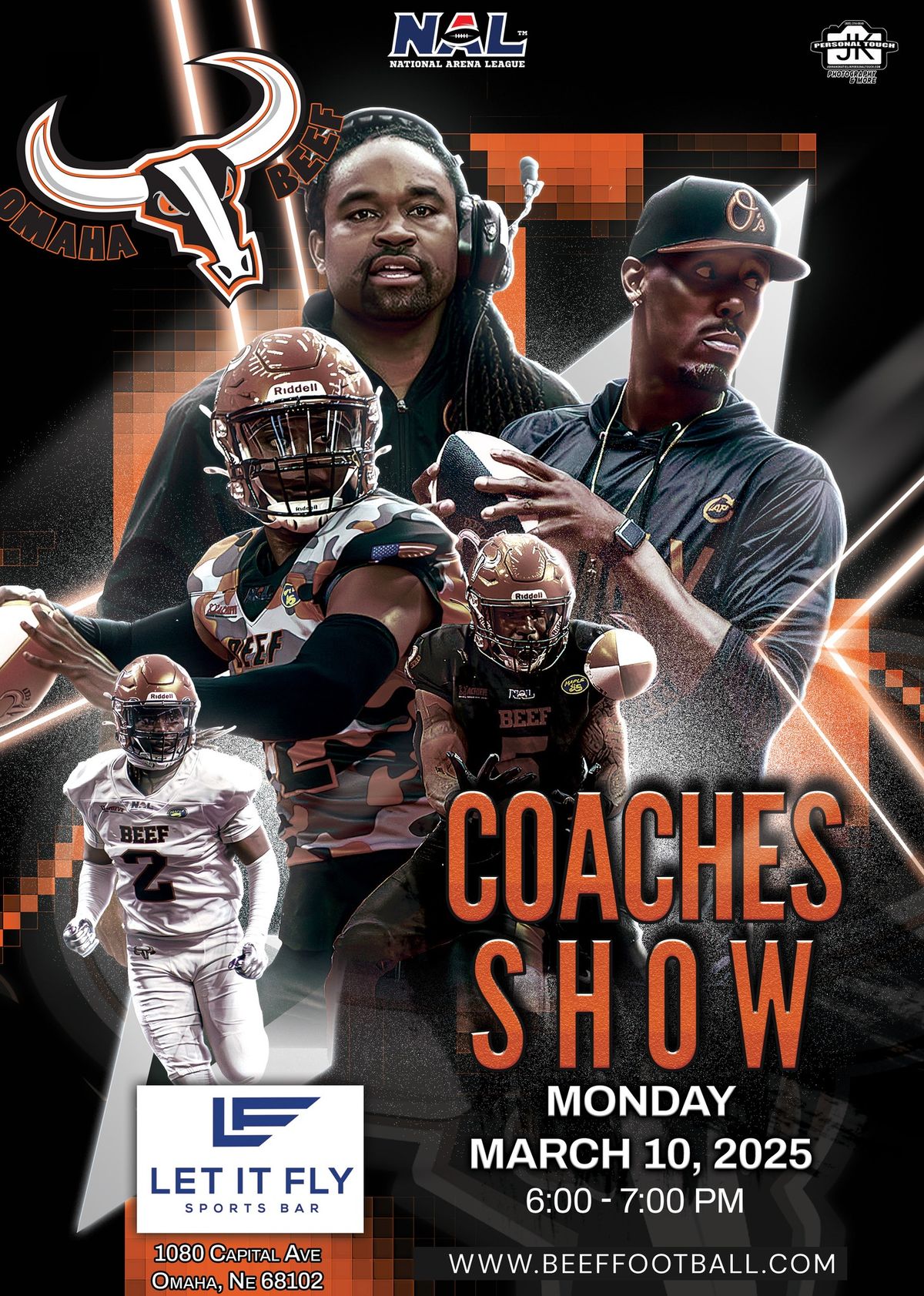 Omaha Beef Coaches Show - Let It Fly Downtown