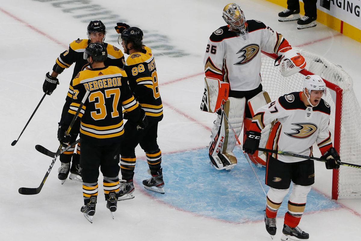 Boston Bruins at Anaheim Ducks