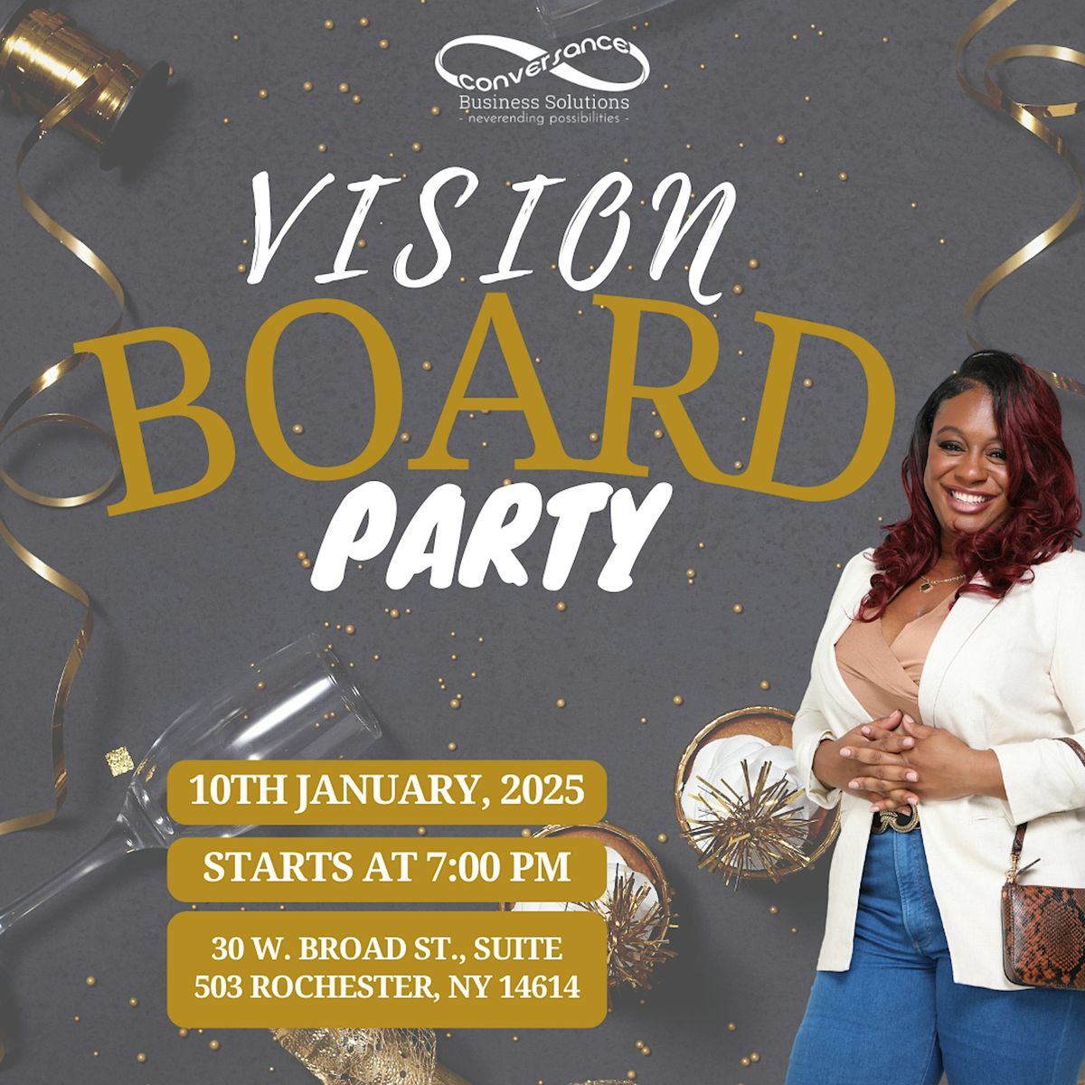 Envision Your Success Vision Board Party 2025