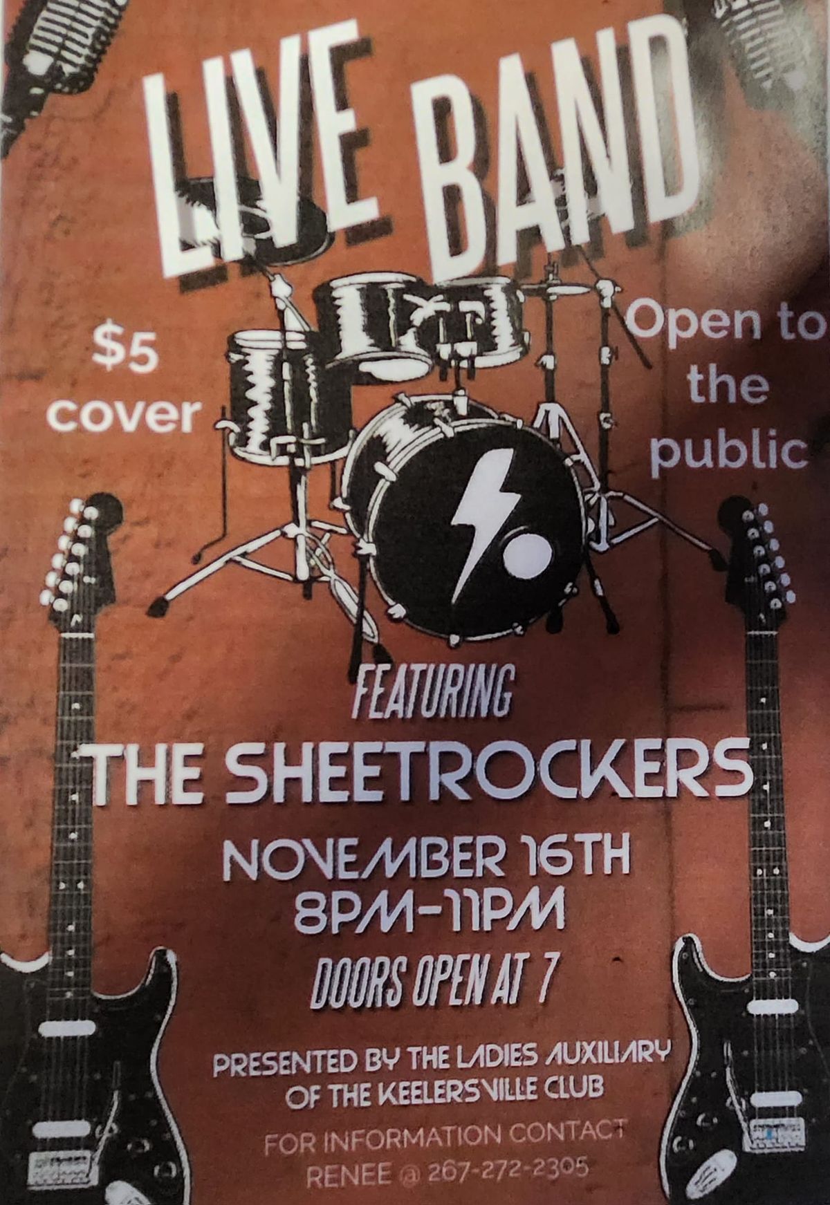 The Sheetrockers Live at Keelersville Club