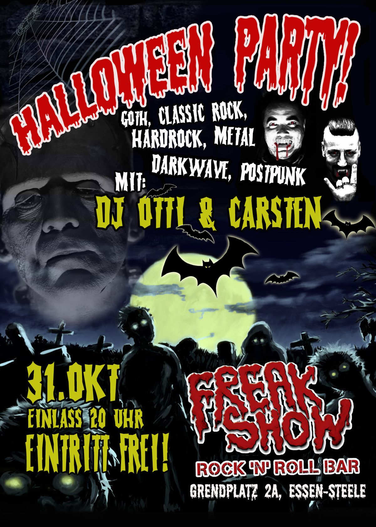 Halloweenparty mit DJ Otti & Carsten 