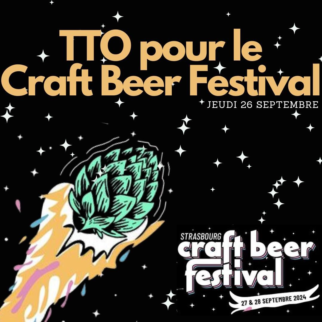 TTO Surprise pour le Craft Beer Festival