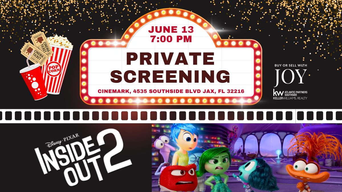 Inside Out 2 ~ Private Screening! 