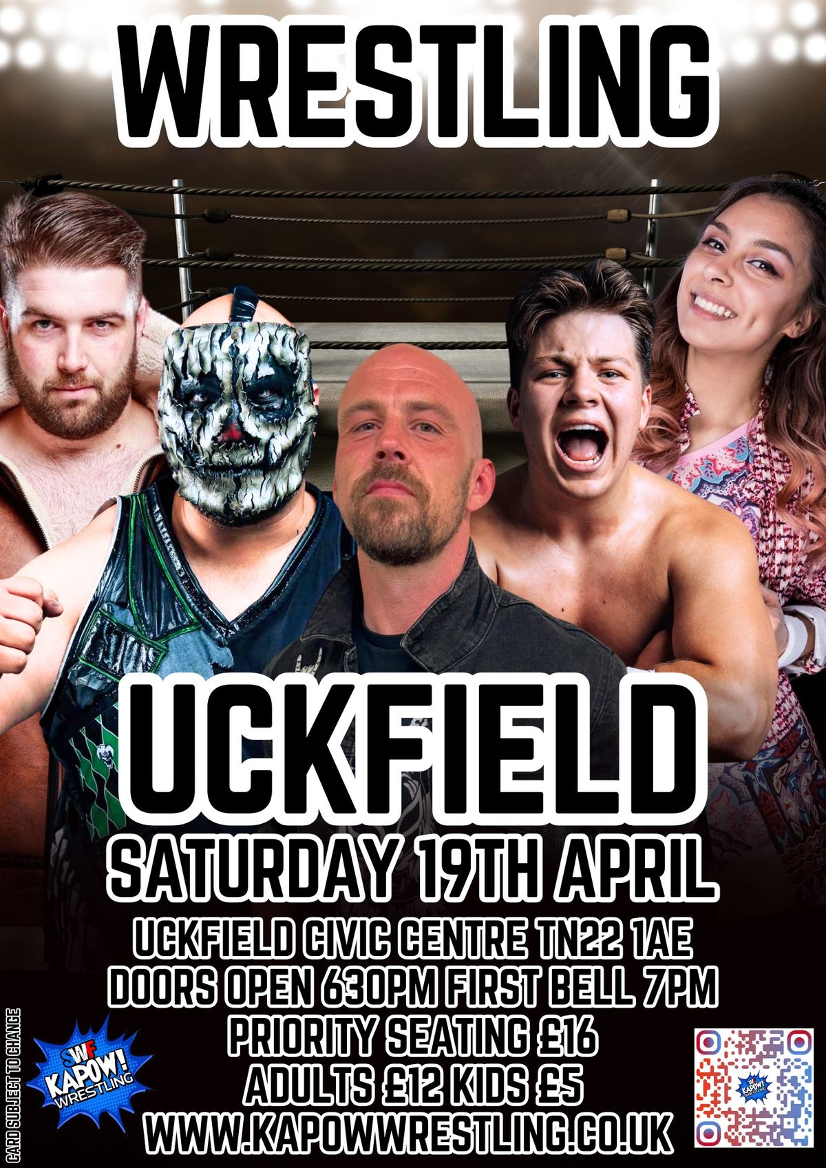 Live Wrestling back in Uckfield