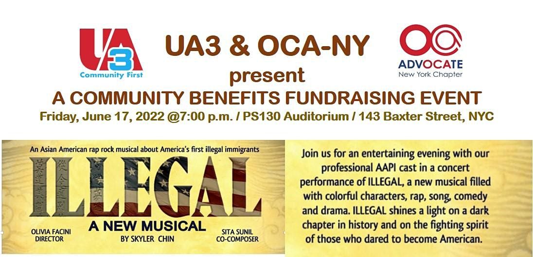 Illegal: A New Musical - Community Benefits Fundraising Event