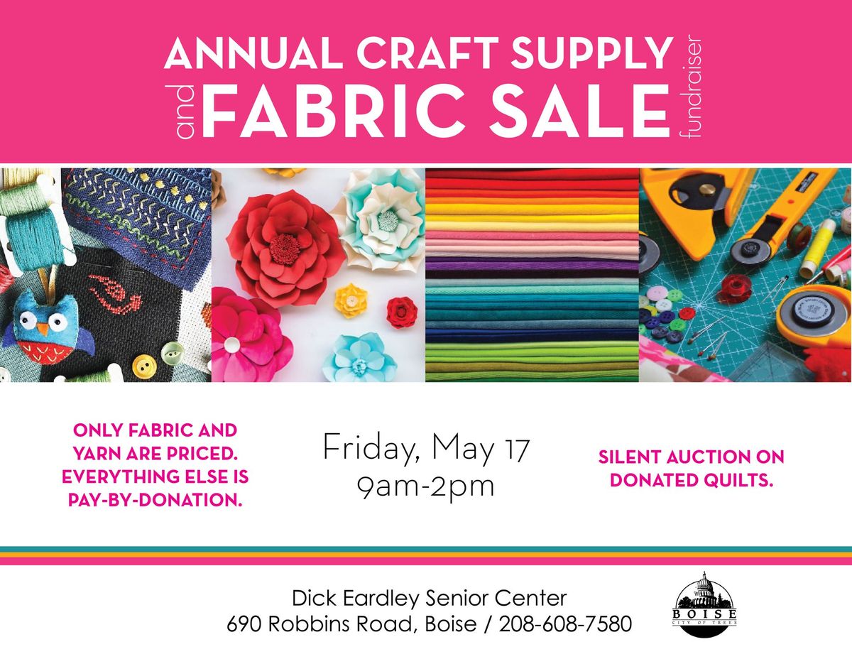 Craft Supply & Fabric Sale