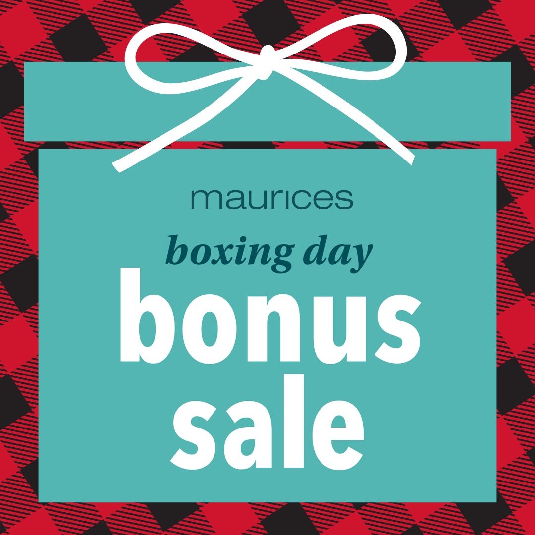 Boxing Day at maurices Orillia 