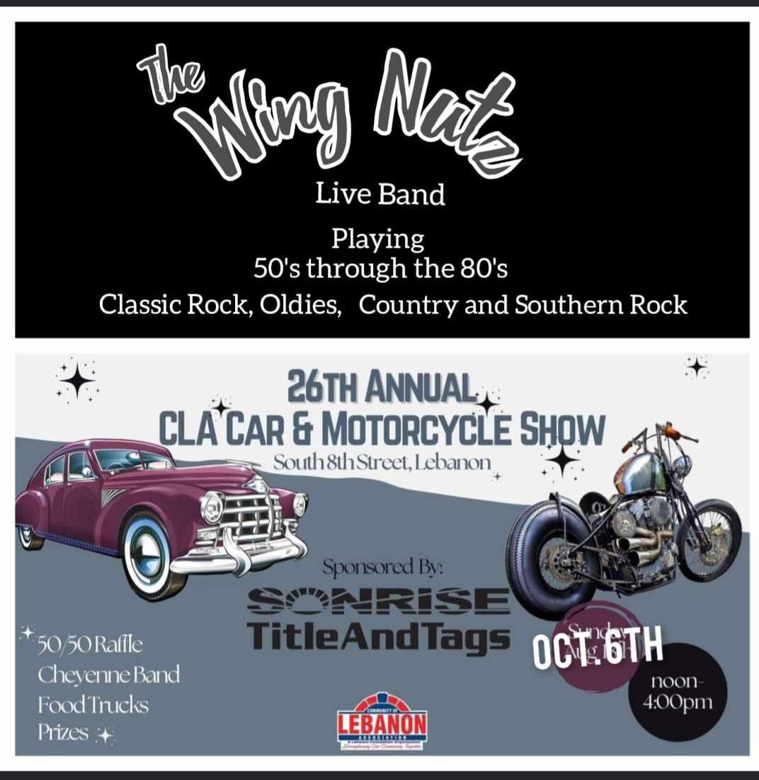 The Wing Nutz @ Lebanon CLA Car n Motorcycle Show (South 8th St Lebanon Pa)