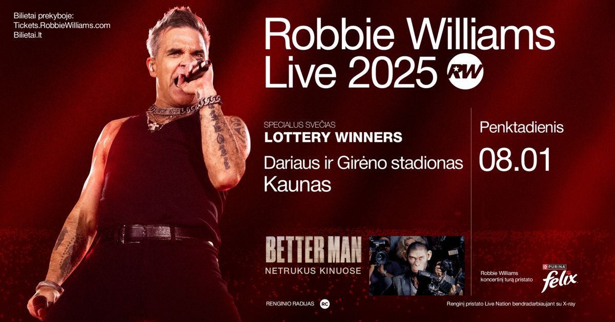 Robbie Williams - Live 2025 - Kaunas