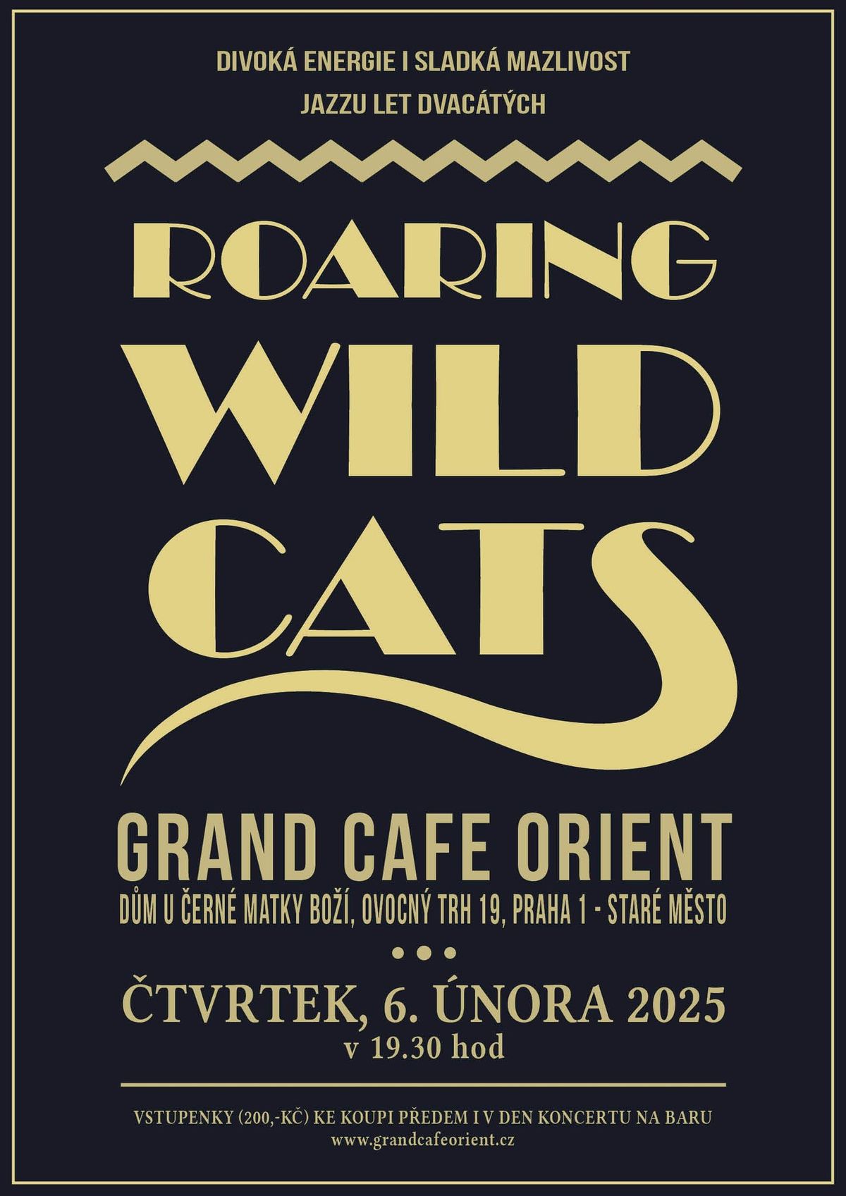 Roaring Wild Cats v Grand Caf\u00e9 Orient