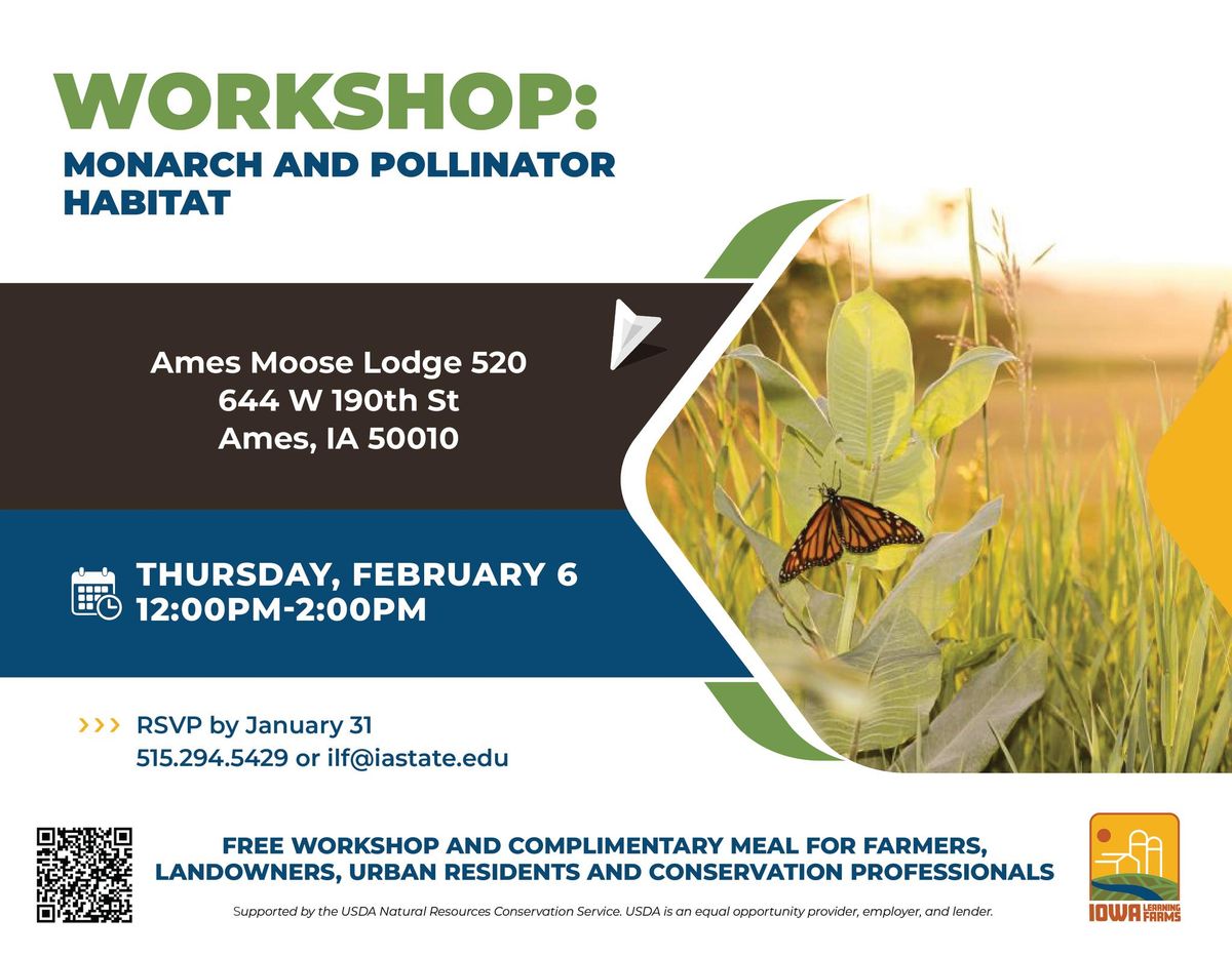 Monarch and Pollinator Habitat Workshop