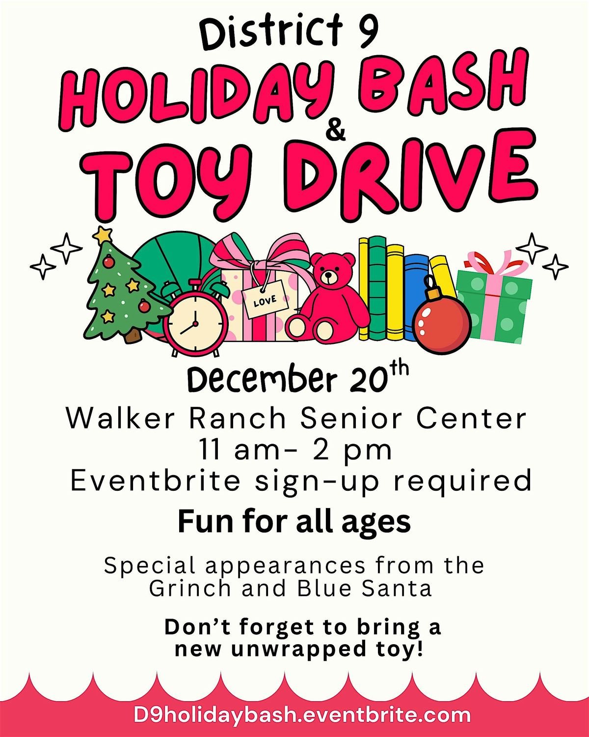 D9 Holiday Bash & Toy Drive