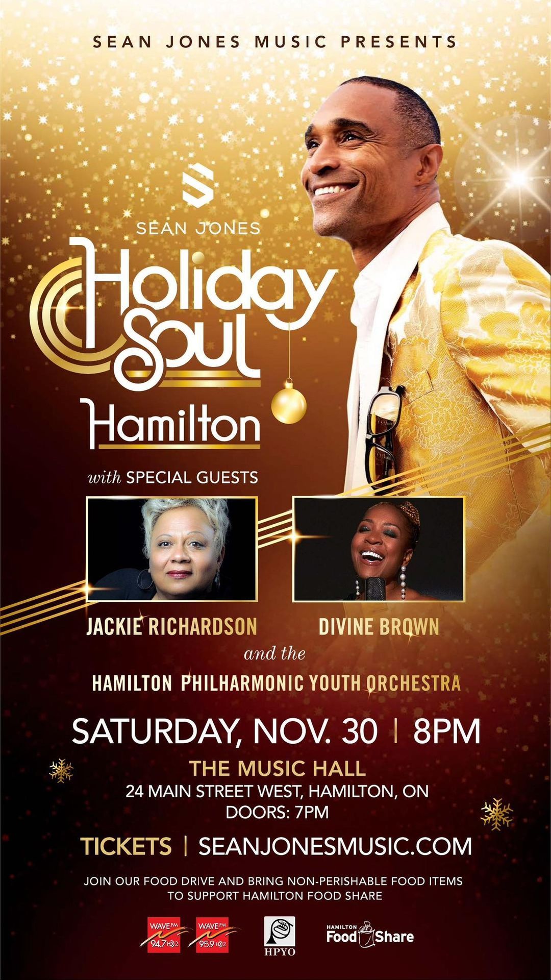 HOLIDAY SOUL WITH SPECIAL GUEST DIVINE BROWN, JACKIE RICHARDSON, AND THE HYPO