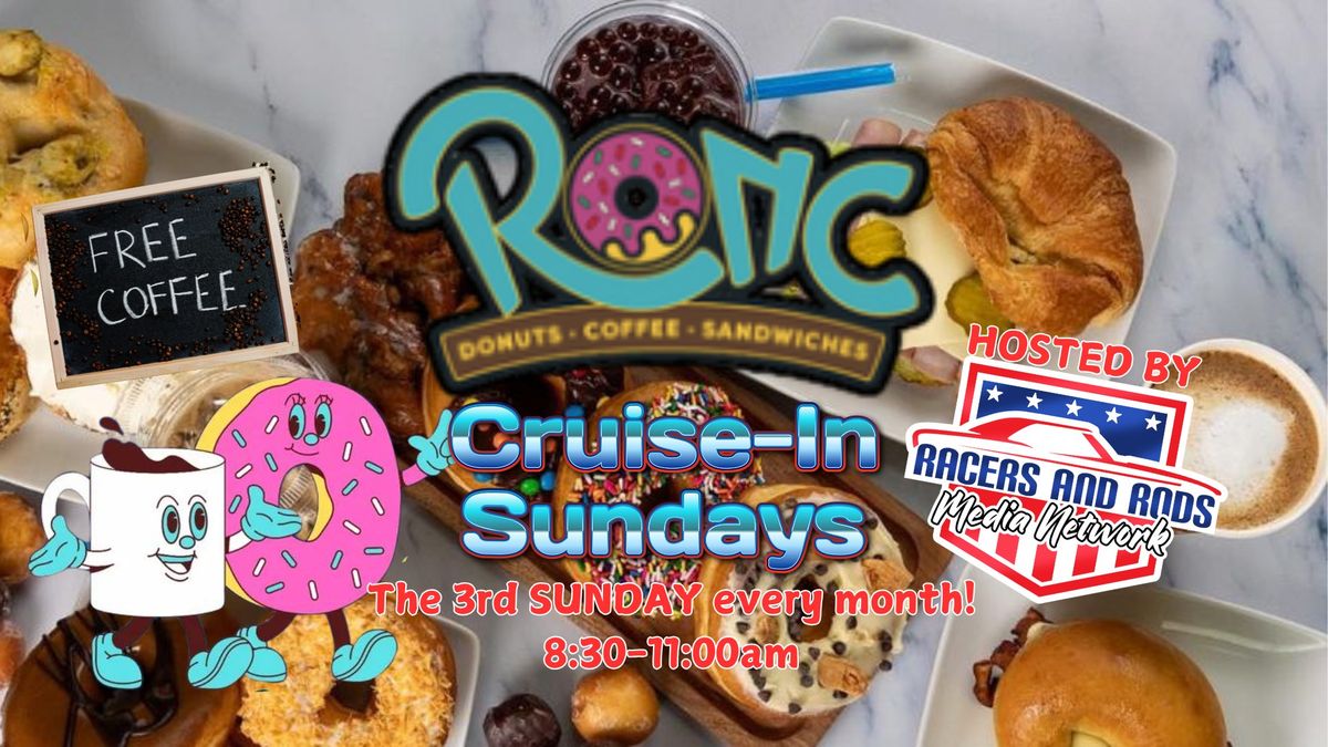 RONC and Rides FREE Cruise-In Hosted by Racers and Rods Media