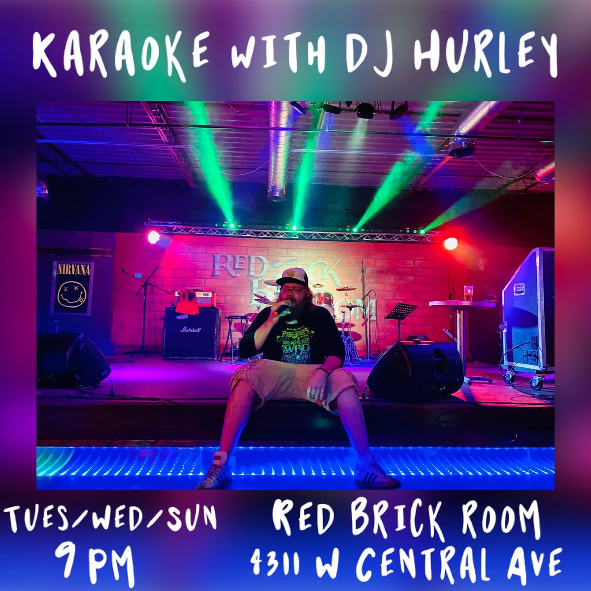 Karaoke with DJ Hurley @ Red Brick Room