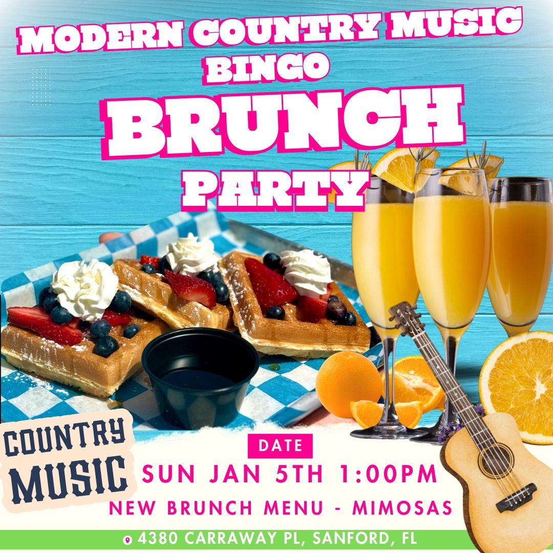 Country Music Bingo Brunch @ Cabana Live